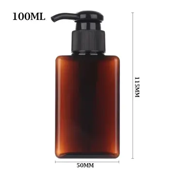 Пластиковый дозатор мыла, многофункциональная прозрачная бутылка, Практичный Гель для душа, дезинфицирующее средство для рук, контейнер для насоса, принадлежности для ванной комнаты 5