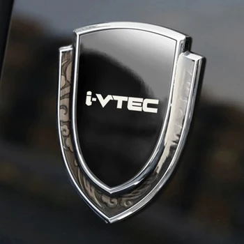 автомобильные наклейки, аксессуары из 3D металла, автоаксессуары для Honda acura ivtec i-vtec dohc civic accord