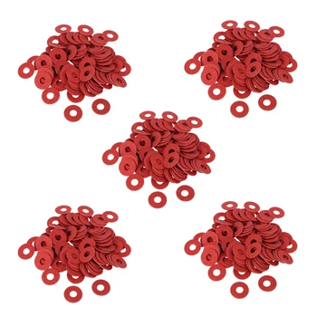 500 шт. красных винтовых изоляционных волоконных шайб для материнской платы