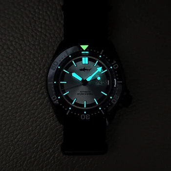 Спортивные наручные часы Heimdallr Luxury SKX007, мужские часы с двойным календарем, Сапфировые Автоматические механические часы NH36 из нержавеющей стали 3